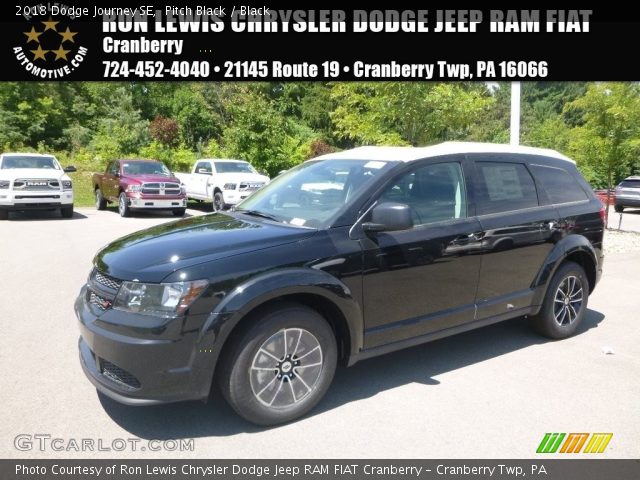 2018 Dodge Journey SE in Pitch Black