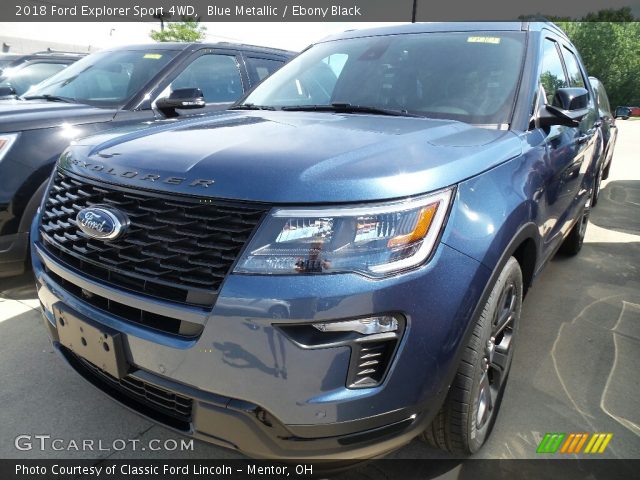 2018 Ford Explorer Sport 4WD in Blue Metallic