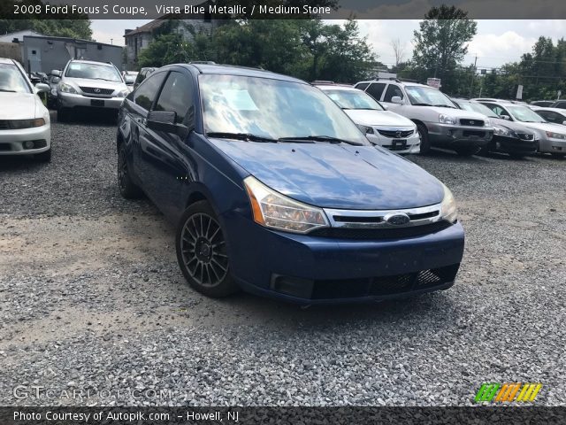 2008 Ford Focus S Coupe in Vista Blue Metallic