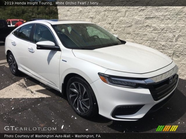 2019 Honda Insight Touring in White Orchid Pearl