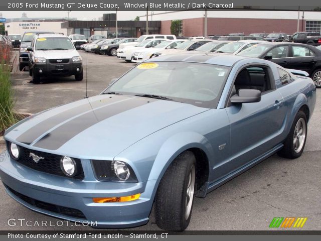 2005 Ford Mustang GT Deluxe Coupe in Windveil Blue Metallic