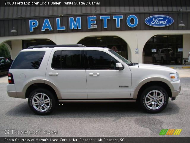 2008 Ford Explorer Eddie Bauer in White Suede