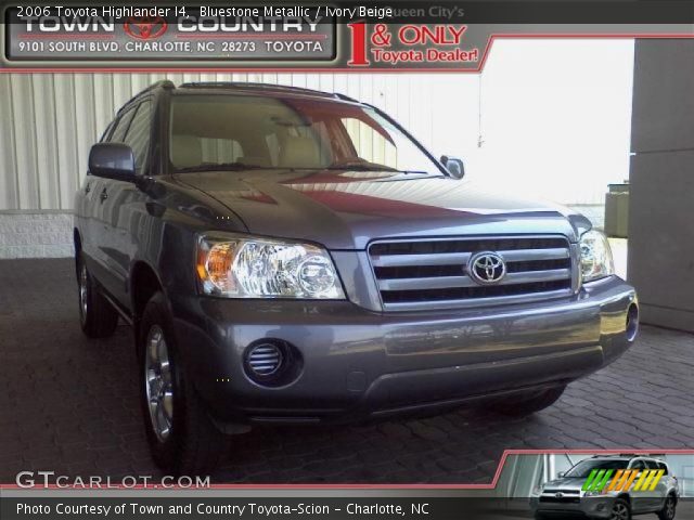2006 Toyota Highlander I4 in Bluestone Metallic