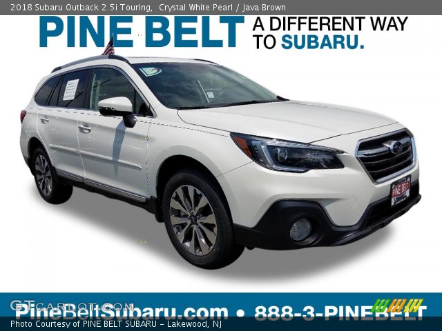 2018 Subaru Outback 2.5i Touring in Crystal White Pearl