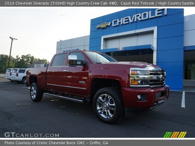 2019 Chevrolet Silverado 2500HD High Country Crew Cab 4WD in Cajun Red Tintcoat