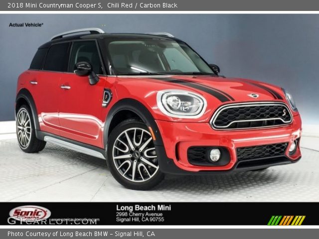 2018 Mini Countryman Cooper S in Chili Red