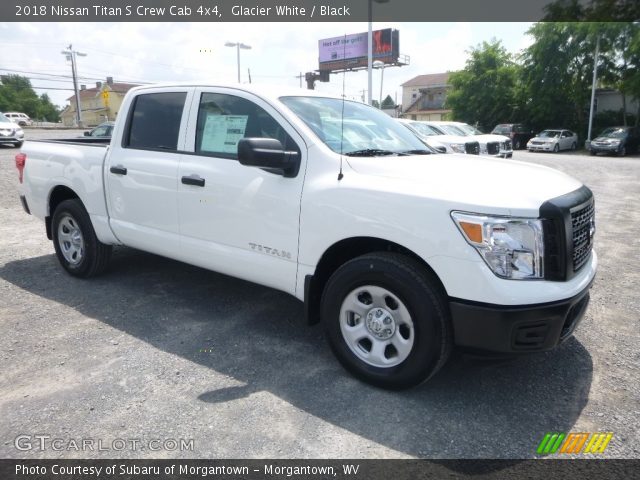 2018 Nissan Titan S Crew Cab 4x4 in Glacier White