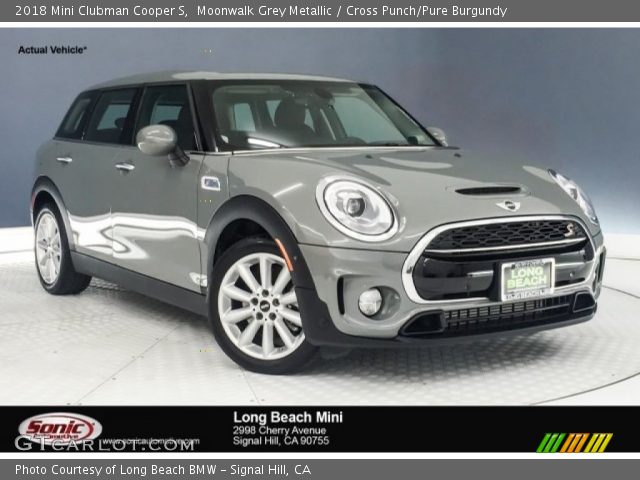 2018 Mini Clubman Cooper S in Moonwalk Grey Metallic
