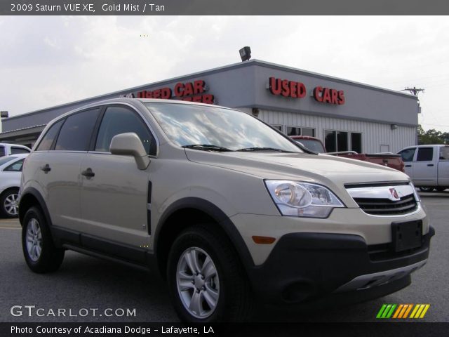 2009 Saturn VUE XE in Gold Mist