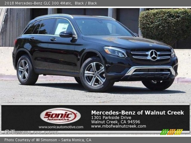 2018 Mercedes-Benz GLC 300 4Matic in Black