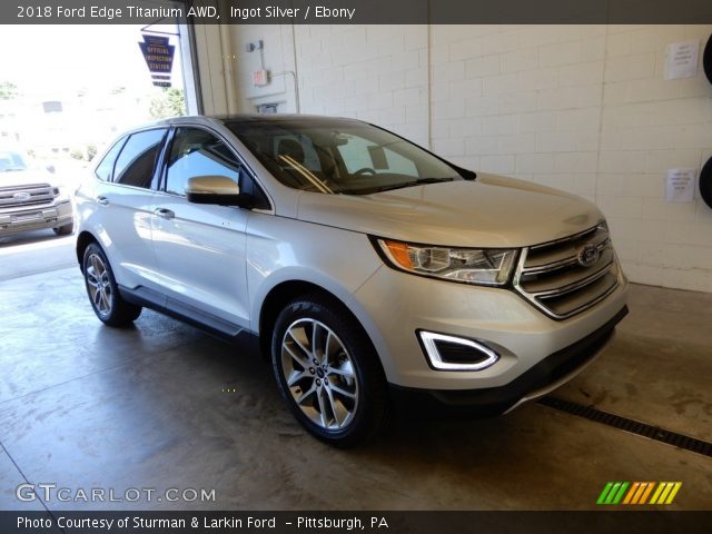 2018 Ford Edge Titanium AWD in Ingot Silver