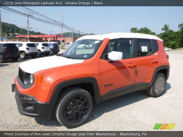 2018 Jeep Renegade Latitude 4x4 in Omaha Orange