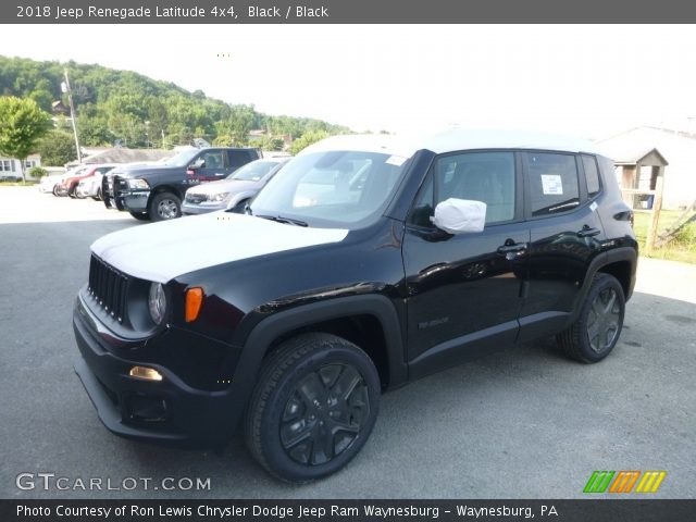 2018 Jeep Renegade Latitude 4x4 in Black