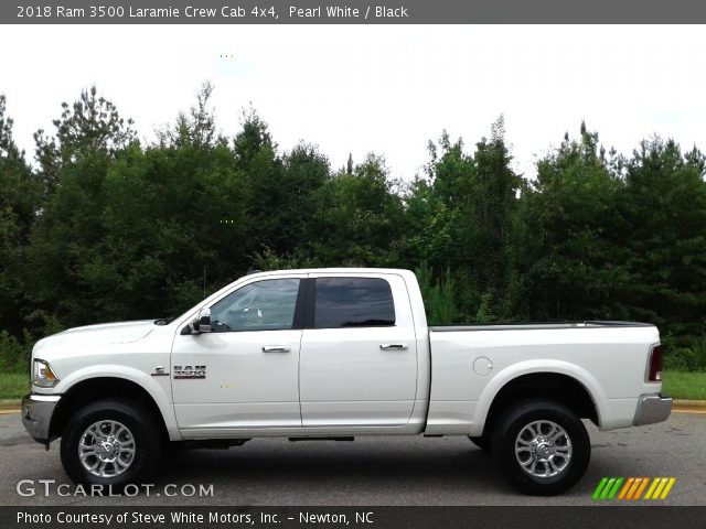 2018 Ram 3500 Laramie Crew Cab 4x4 in Pearl White