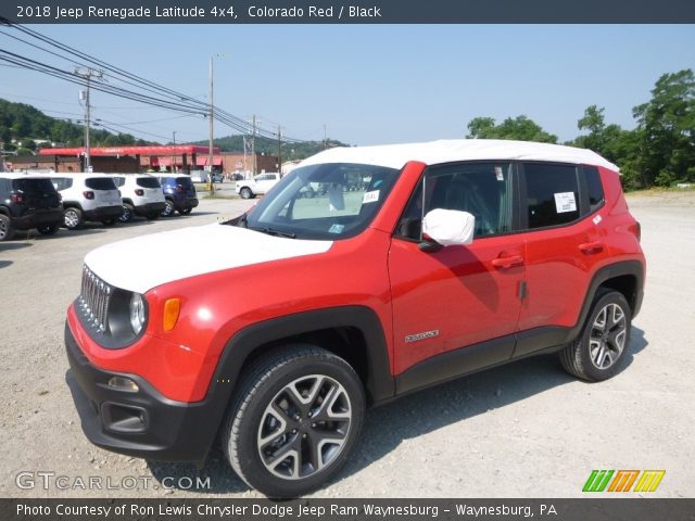 2018 Jeep Renegade Latitude 4x4 in Colorado Red