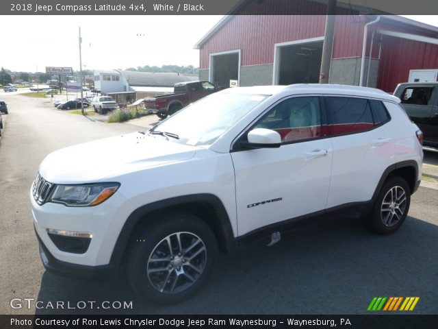 2018 Jeep Compass Latitude 4x4 in White