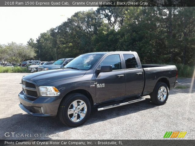 2018 Ram 1500 Express Quad Cab in Granite Crystal Metallic