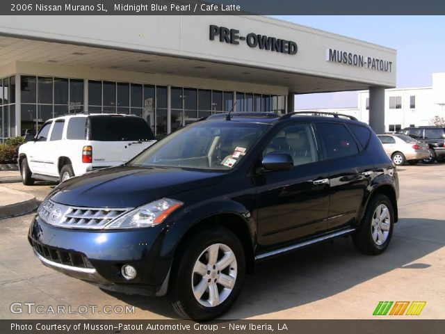 2006 Nissan Murano SL in Midnight Blue Pearl