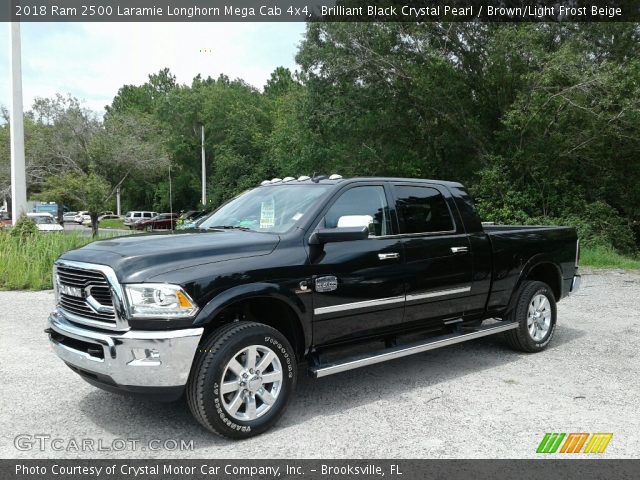 2018 Ram 2500 Laramie Longhorn Mega Cab 4x4 in Brilliant Black Crystal Pearl