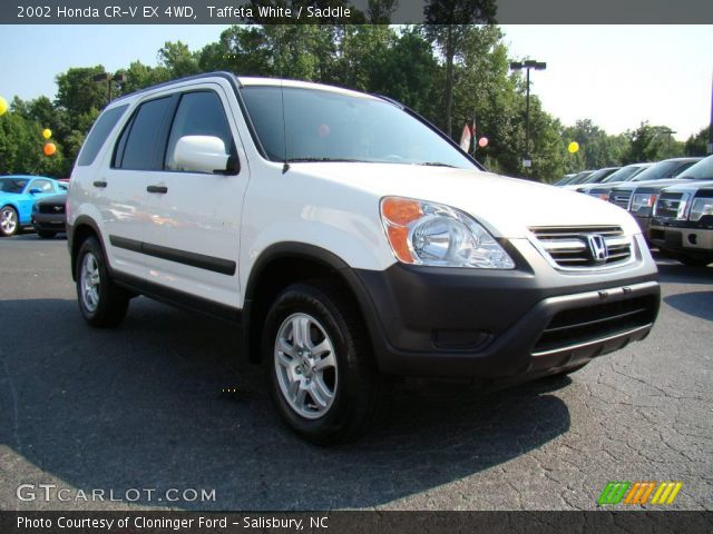 2002 Honda CR-V EX 4WD in Taffeta White