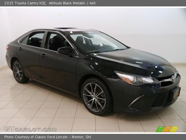 2015 Toyota Camry XSE in Attitude Black Metallic