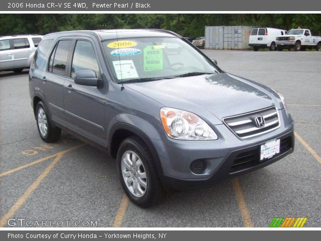 2006 Honda CR-V SE 4WD in Pewter Pearl