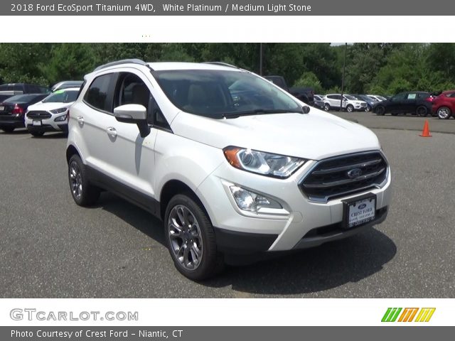 2018 Ford EcoSport Titanium 4WD in White Platinum