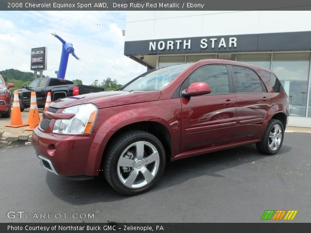 2008 Chevrolet Equinox Sport AWD in Deep Ruby Red Metallic