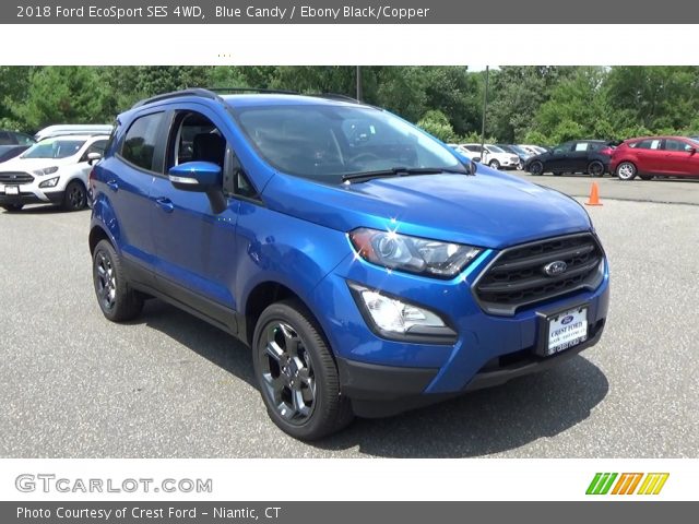 2018 Ford EcoSport SES 4WD in Blue Candy