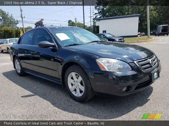 2003 Nissan Altima 2.5 SL in Super Black