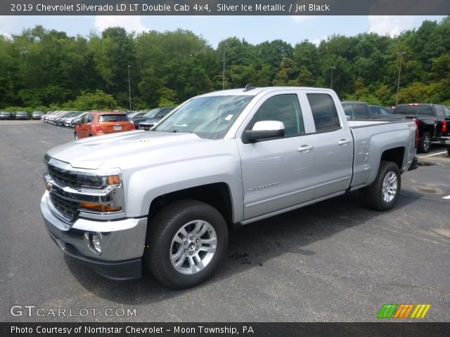 2019 Chevrolet Silverado LD LT Double Cab 4x4 in Silver Ice Metallic