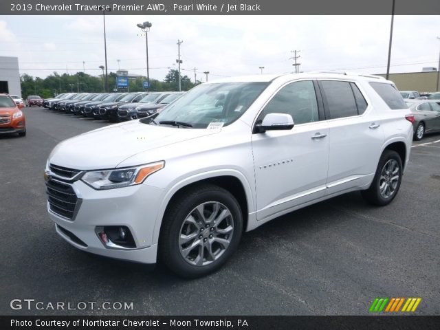 2019 Chevrolet Traverse Premier AWD in Pearl White