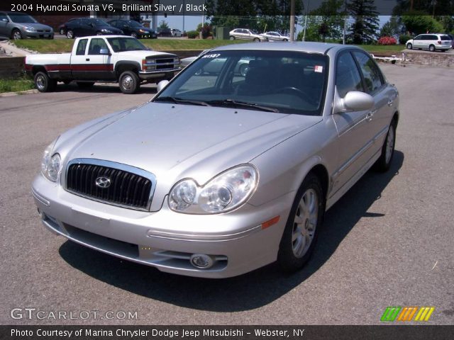2004 Hyundai Sonata V6 in Brilliant Silver