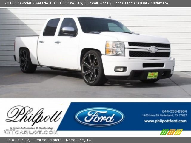 2012 Chevrolet Silverado 1500 LT Crew Cab in Summit White