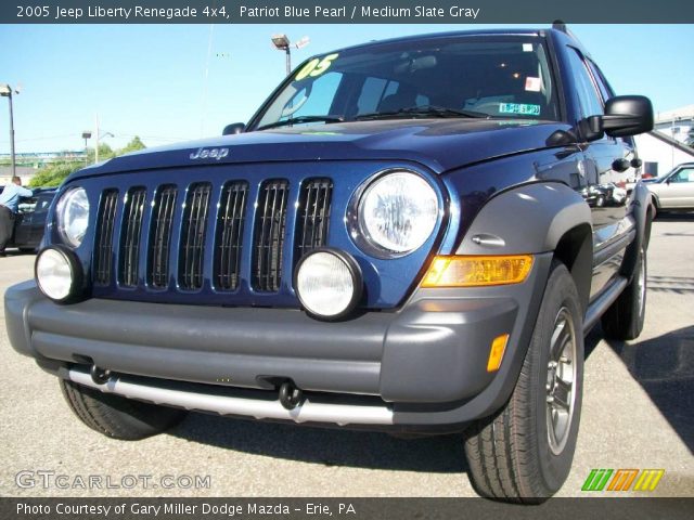 2005 Jeep Liberty Renegade 4x4 in Patriot Blue Pearl