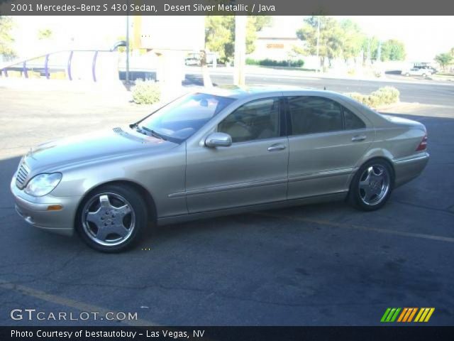 2001 Mercedes-Benz S 430 Sedan in Desert Silver Metallic