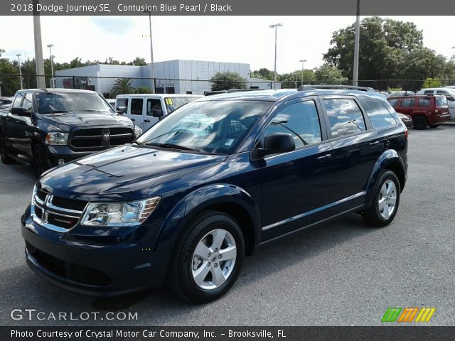 2018 Dodge Journey SE in Contusion Blue Pearl