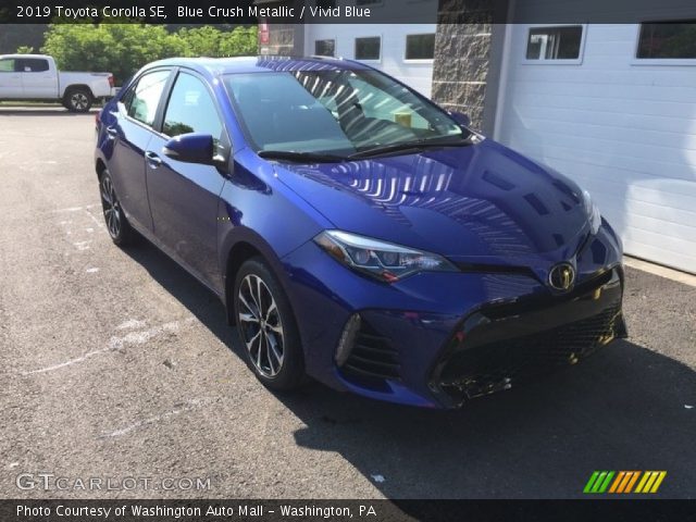 2019 Toyota Corolla SE in Blue Crush Metallic