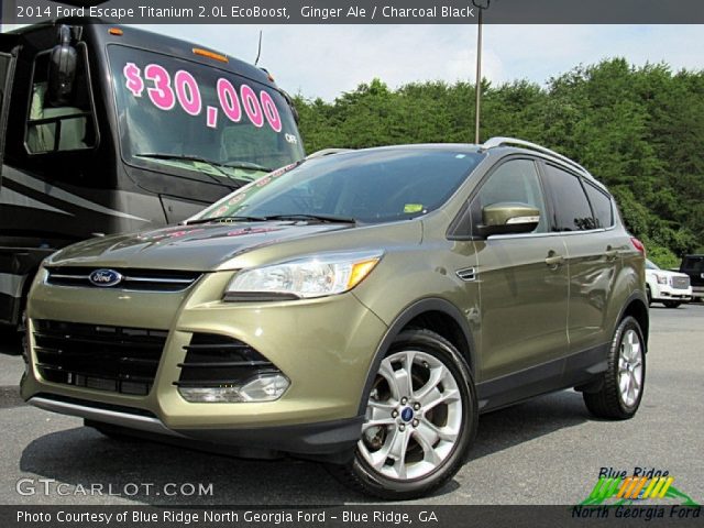2014 Ford Escape Titanium 2.0L EcoBoost in Ginger Ale