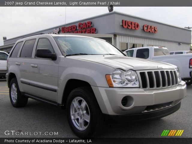 2007 Jeep Grand Cherokee Laredo in Light Graystone Pearl