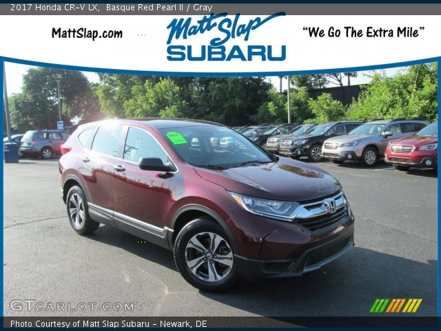 2017 Honda CR-V LX in Basque Red Pearl II