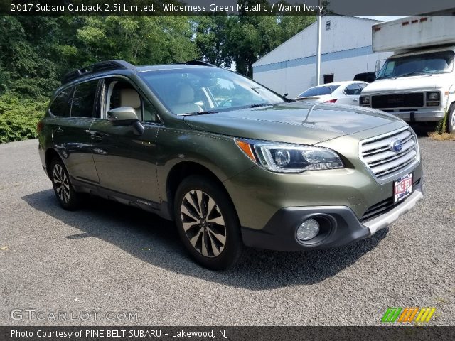 2017 Subaru Outback 2.5i Limited in Wilderness Green Metallic