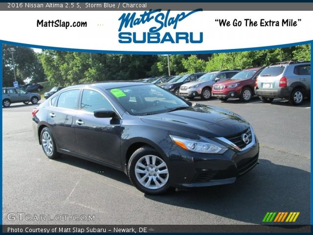 2016 Nissan Altima 2.5 S in Storm Blue