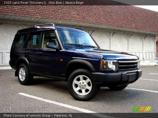 2003 Land Rover Discovery S in Oslo Blue