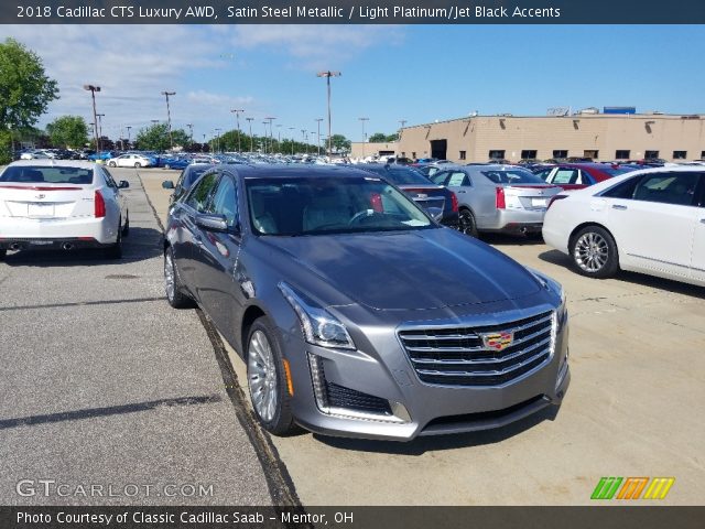 2018 Cadillac CTS Luxury AWD in Satin Steel Metallic