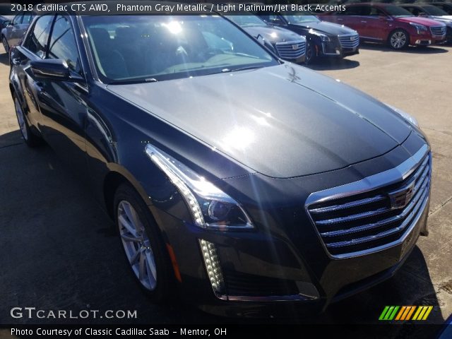 2018 Cadillac CTS AWD in Phantom Gray Metallic