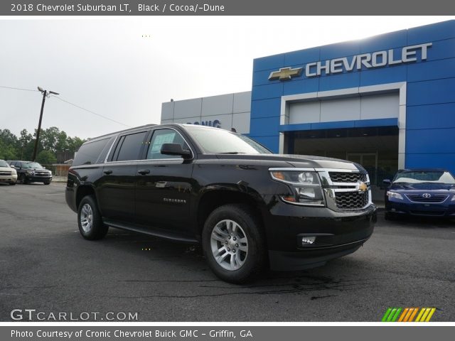 2018 Chevrolet Suburban LT in Black