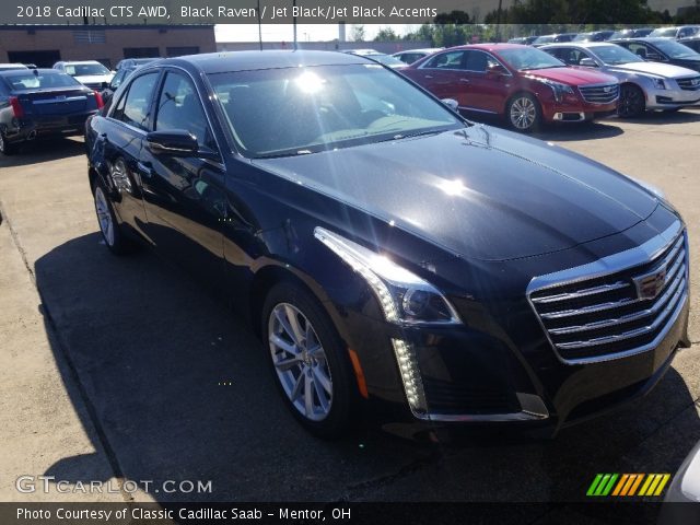 2018 Cadillac CTS AWD in Black Raven