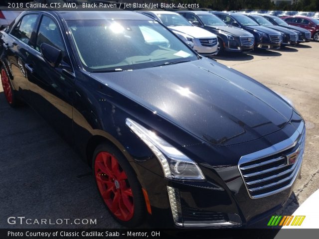 2018 Cadillac CTS AWD in Black Raven