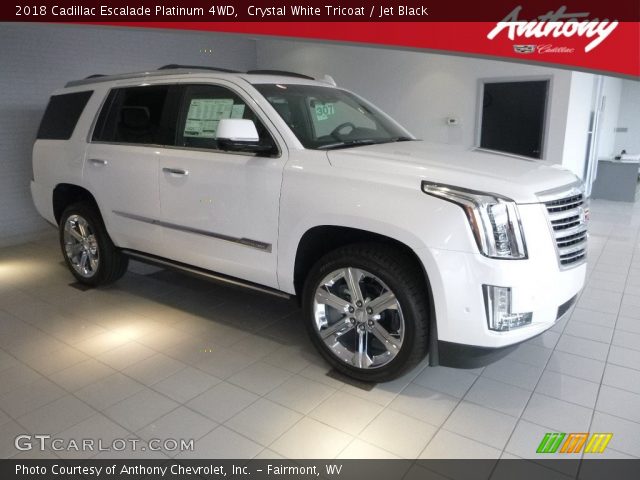 2018 Cadillac Escalade Platinum 4WD in Crystal White Tricoat